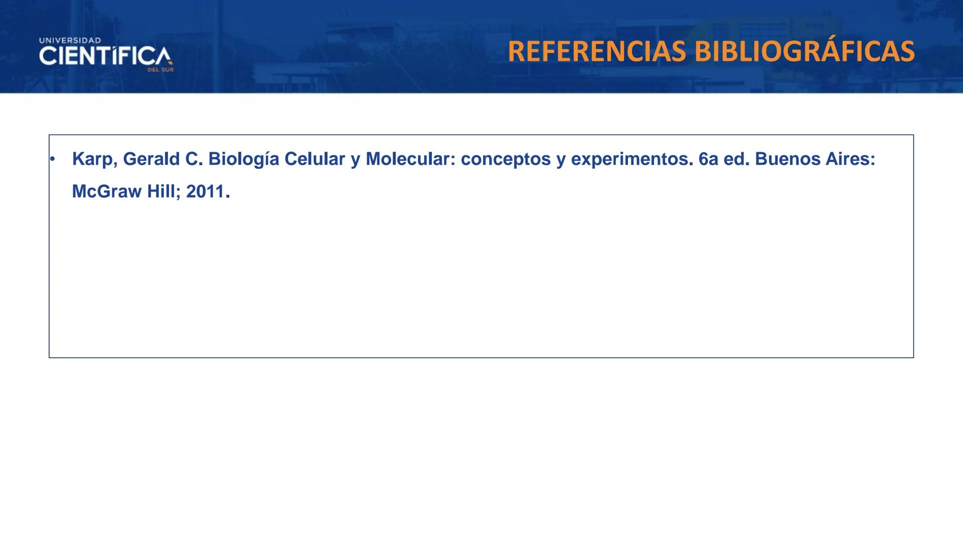 UNIVERSIDAD
CIENTÍFICA
DEL SUR
EXTRACCIÓN DE ADN
BIOLOGÍA CELULAR Y MOLECULAR
SEMANA 09
-
MEJORAS TÚ, MEJORA EL MUNDO.
Carrera de Medicina H