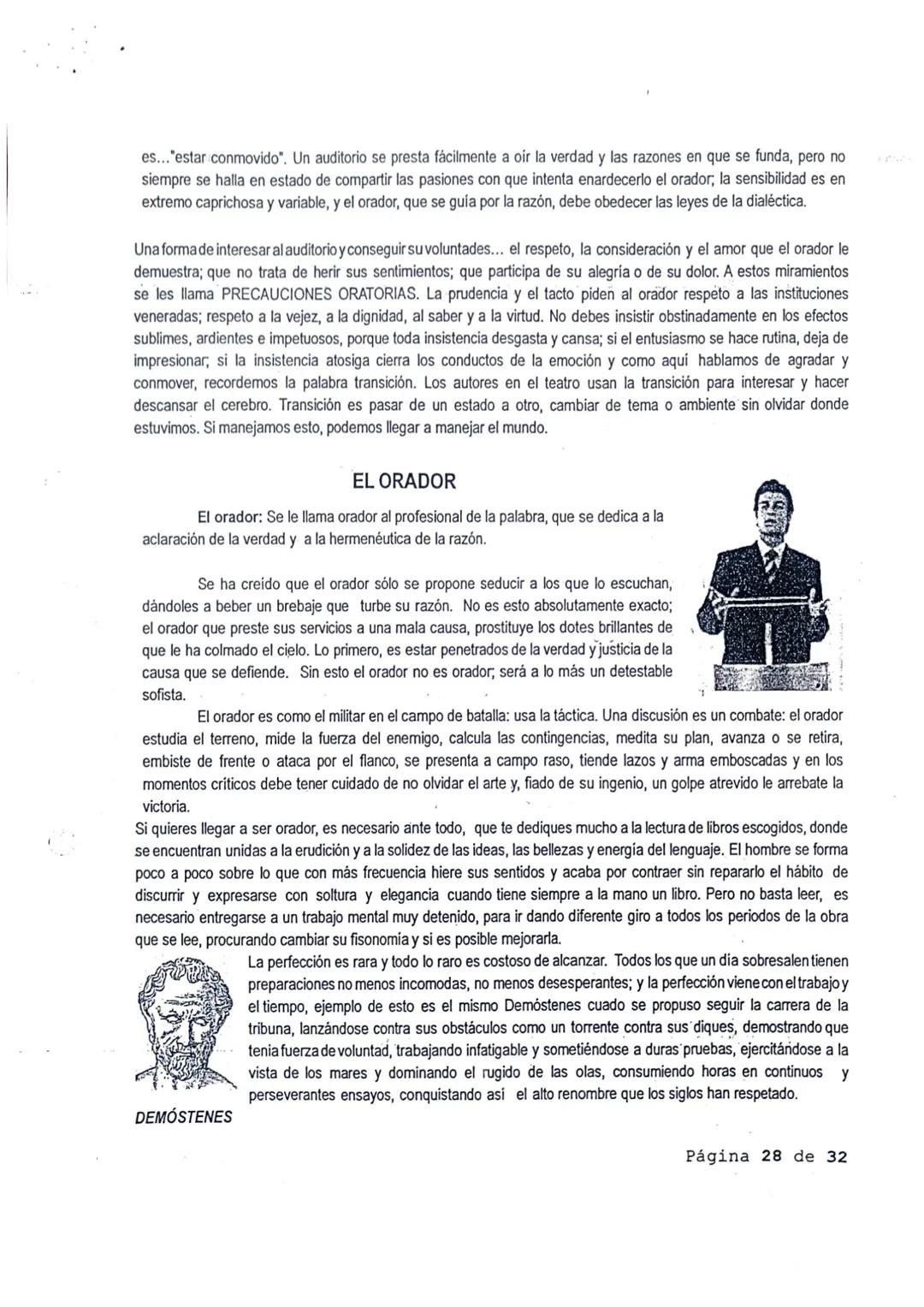 ## LA ORATORIA
### INTRODUCCIÓN
La Oratoria ha sido utilizada por los hombres desde tiempos inmemoriales, en su condición natural de ser s