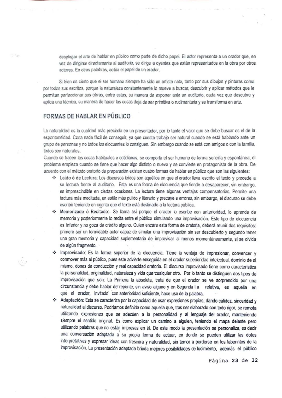 ## LA ORATORIA
### INTRODUCCIÓN
La Oratoria ha sido utilizada por los hombres desde tiempos inmemoriales, en su condición natural de ser s