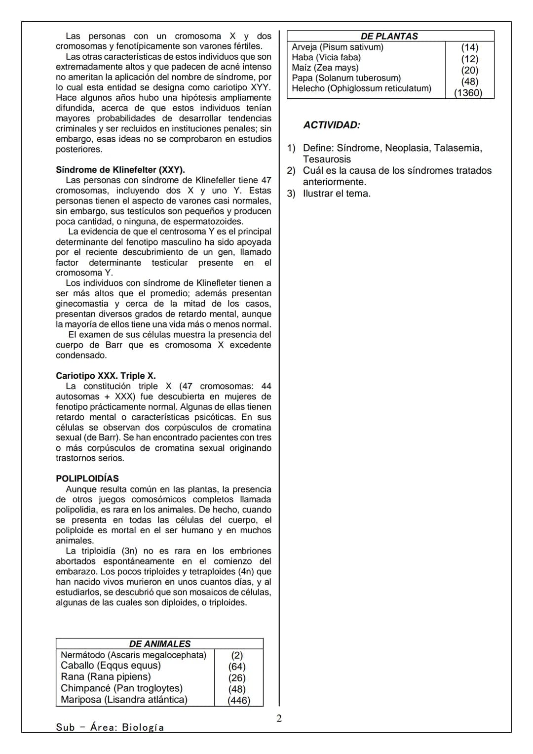 # SANTA ROSA
COLEGIO
INSTITUCIÓN EDUCATIVA PRIVADA PARROQUIAL
**SANTA ROSA DE LIMA**
ACTIVIDAD DE APRENDIZAJE DE BIOLOGÍA
CITOGENÉTICA
V AÑO