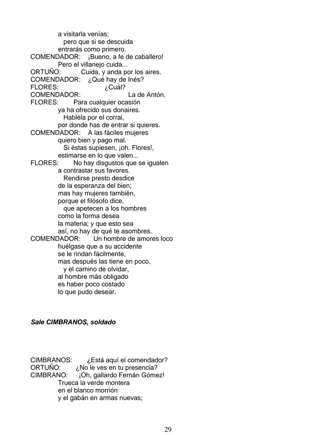 # Lope de Vega
# FUENTEOVEJUNA
***
Personas que hablan en ella:
La reina ISABEL de Castilla
El REY Fernando de Aragón
Rodrigo Téllez Gir