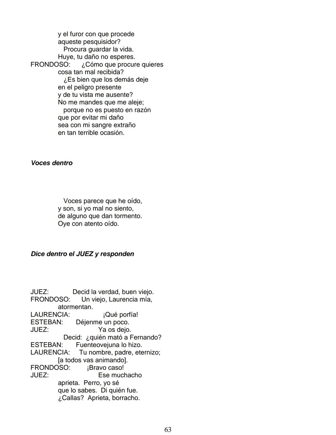 # Lope de Vega
# FUENTEOVEJUNA
***
Personas que hablan en ella:
La reina ISABEL de Castilla
El REY Fernando de Aragón
Rodrigo Téllez Gir