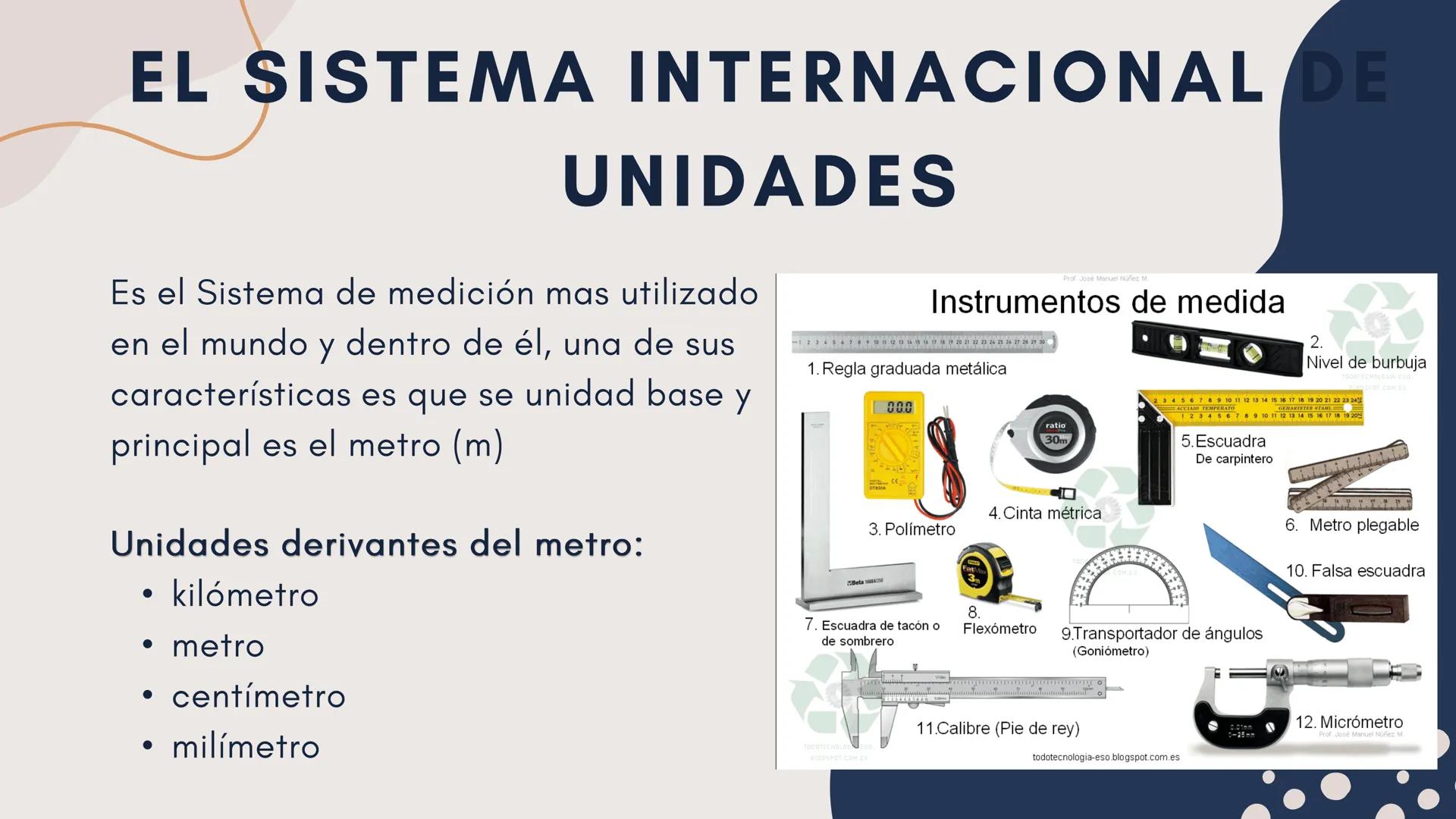 # MEDIDAS DE
# LONGITUD
NOMBRES Y APELLIDOS: Aaron Sanchez Baldeón ¿QUÉ SON LAS
MEDIDAS DE LONGITUD?
• Son unidades que se utilizan para
m