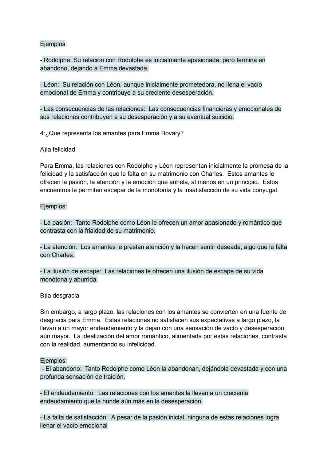 # Respuestas de la Obra
¿Por su estructura Qué tipo de novela es madame bovary?
A)Psicológica:
Psicología: Sin embargo, el realismo de Fla
