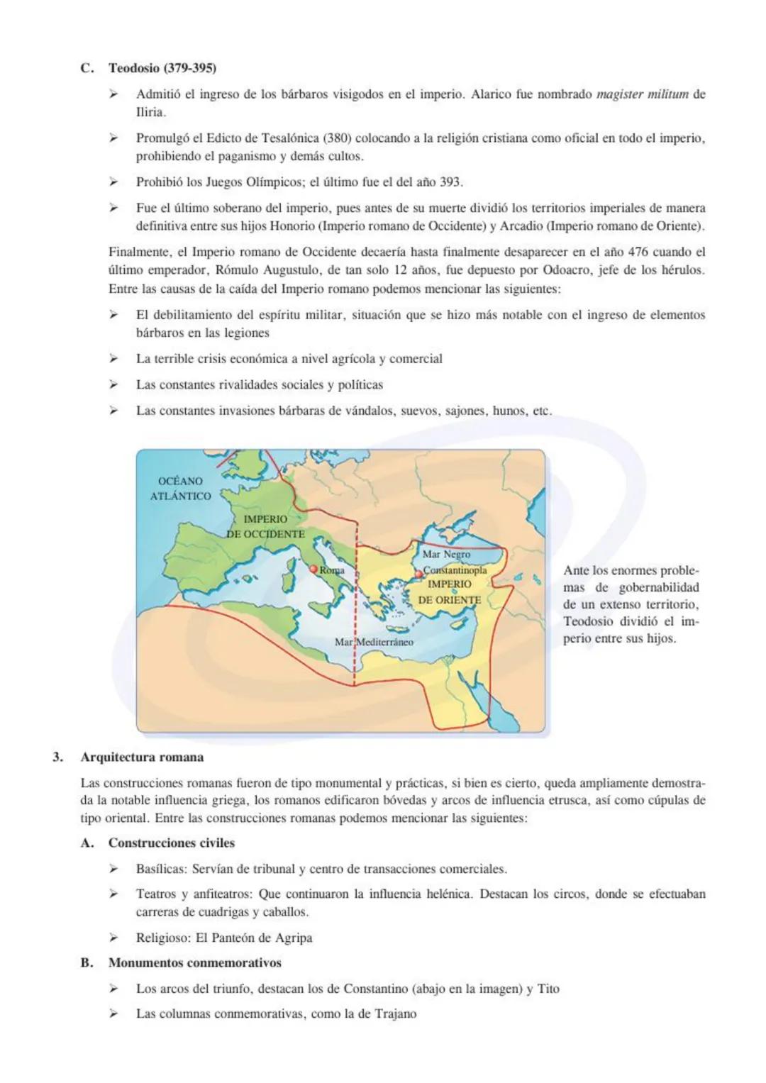 I. Ubicación geográfica
ROMA: DE LA MONARQUÍA AL IMPERIO
Roma está ubicada en la angosta y larga penín-
sula itálica, situada en la parte ce