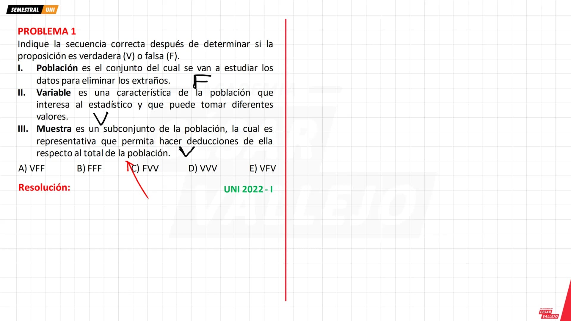 SEMESTRAL UNI
1. ESTADÍSTICA DESCRIPTIVA
Es una rama de la estadística que se encarga de
recopilar, organizar y analizar la información, con