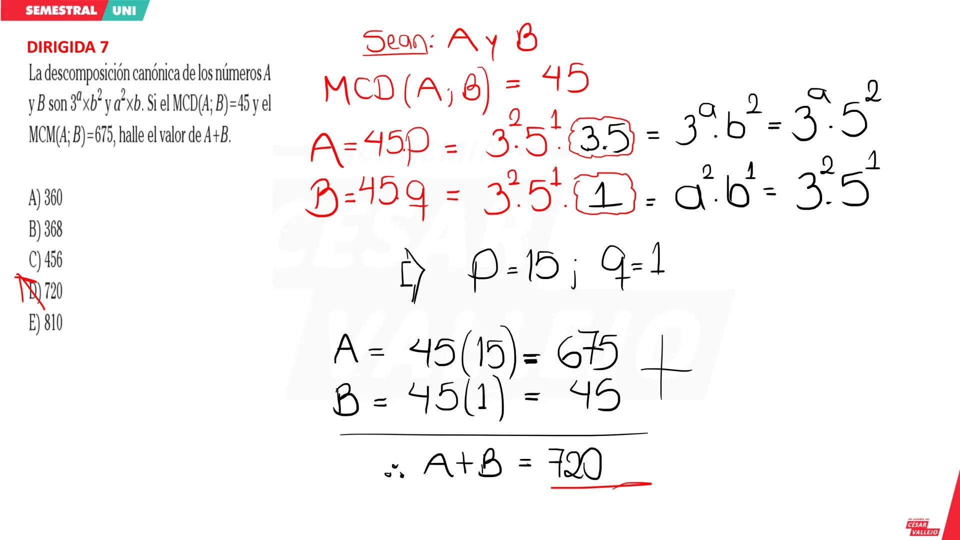 # 1. DEFINICIÓN DE MÁXIMO COMÚN DIVISOR (MCD)
Como su nombre indica, el MCD de un grupo de números, es el mayor divisor que dichos números