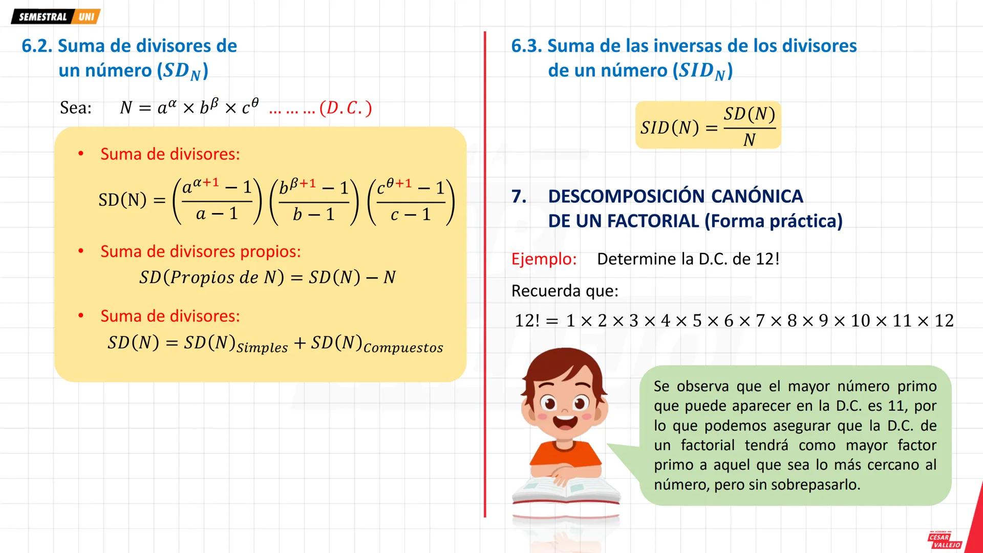 # 1. NÚMEROS SIMPLES
Son aquellos números enteros positivos que tienen a lo más dos divisores, y éstos se subdividen en:
## 1.1. La Unidad
