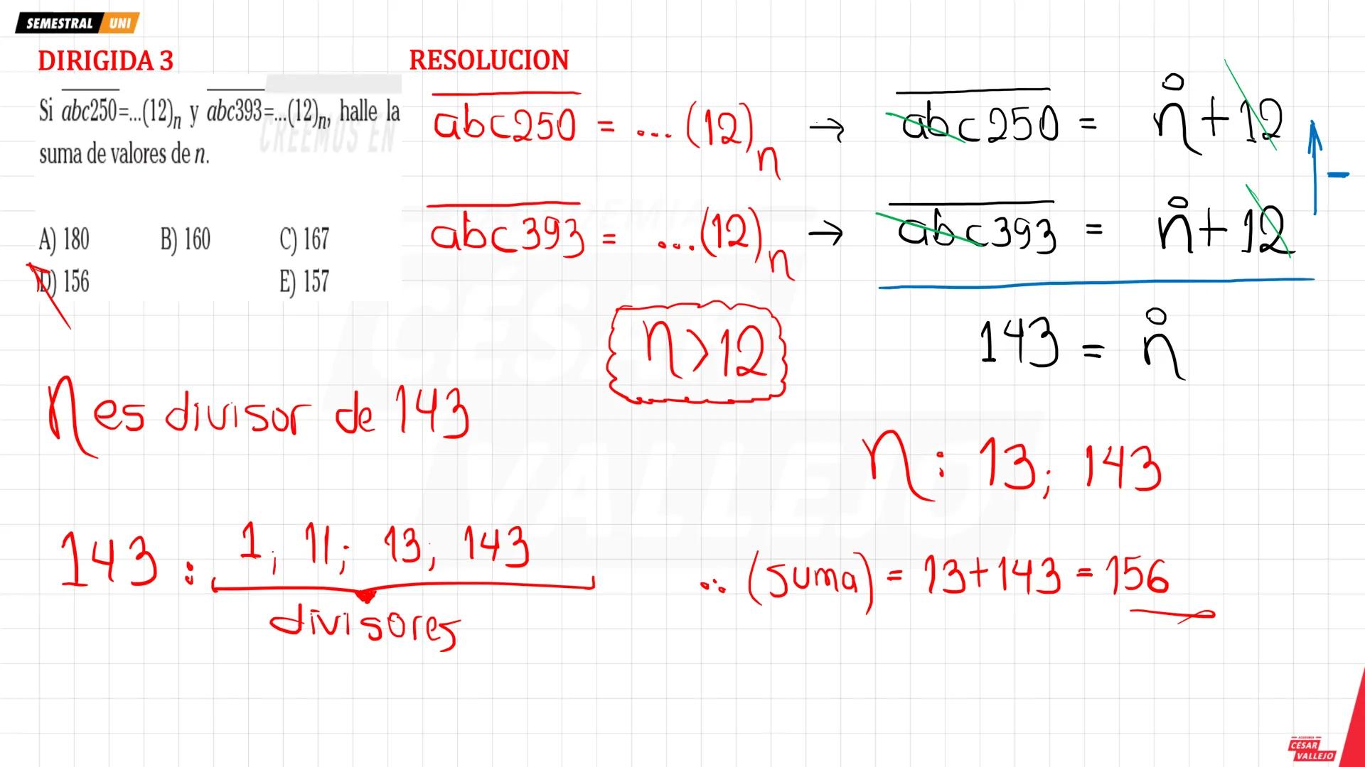 SEMESTRAL UNI
1. DIVISIBILIDAD Y MULTIPLICIDAD
2. NOTACIÓN DE LOS MÚLTIPLOS
DE UN NÚMERO
Ejemplo
357
∈ Z+
Ejemplo
35 es divisible por 7
∈ Z+