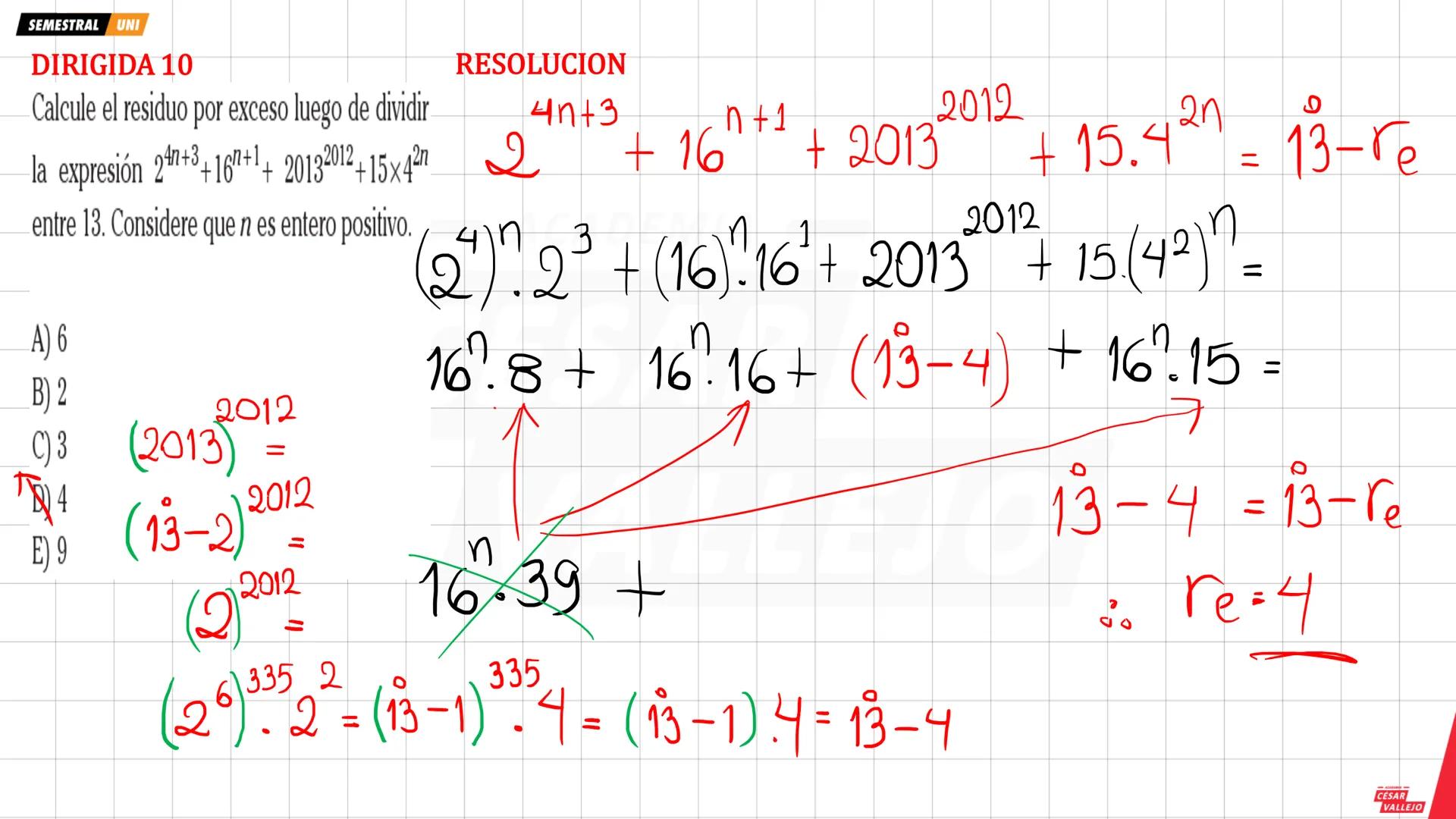 SEMESTRAL UNI
1. DIVISIBILIDAD Y MULTIPLICIDAD
2. NOTACIÓN DE LOS MÚLTIPLOS
DE UN NÚMERO
Ejemplo
357
∈ Z+
Ejemplo
35 es divisible por 7
∈ Z+