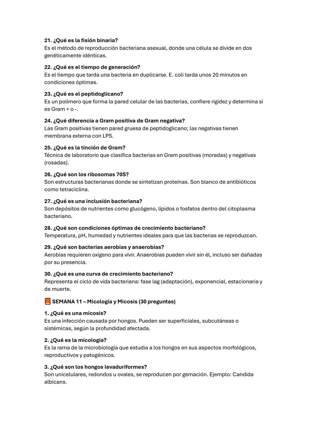 SEMANA 8-9 - Parásitos y Protozoarios (20 preguntas)
1. ¿Qué es un parásito?
Es un organismo que vive a expensas de otro (huésped), del cual