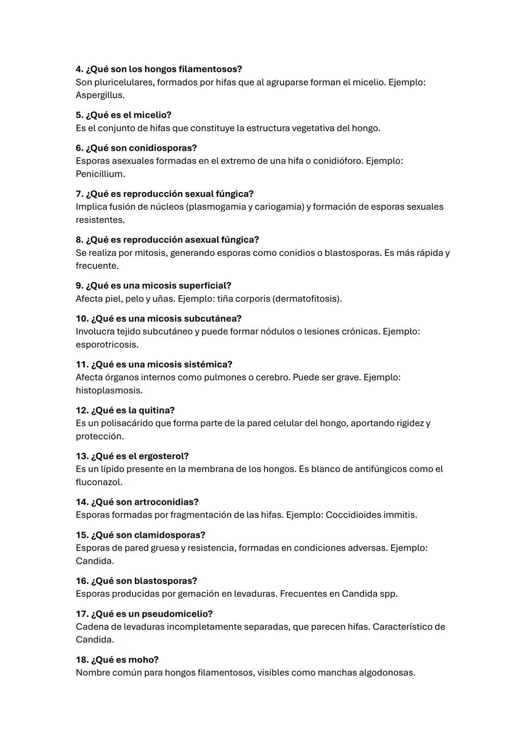 SEMANA 8-9 - Parásitos y Protozoarios (20 preguntas)
1. ¿Qué es un parásito?
Es un organismo que vive a expensas de otro (huésped), del cual