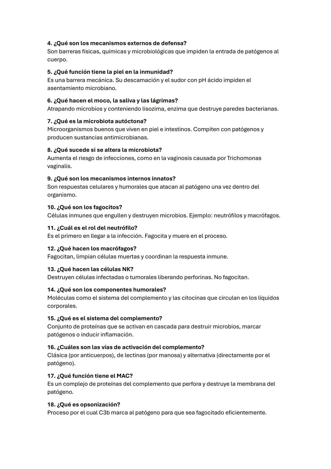 SEMANA 8-9 - Parásitos y Protozoarios (20 preguntas)
1. ¿Qué es un parásito?
Es un organismo que vive a expensas de otro (huésped), del cual