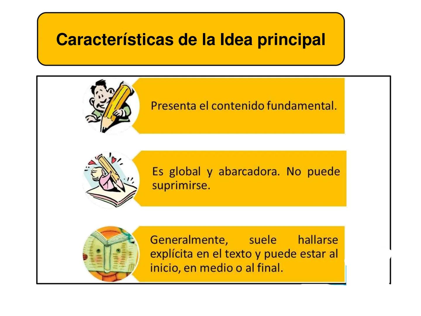 ESTUDIOS GENERALES
El texto: tipos de párrafos según la
ubicación de la idea principal
Recuperado de estudiacurso.com
COMPRENSIÓN Y PRODUCCI