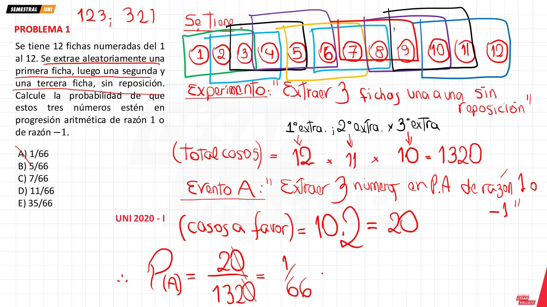 SEMESTRAL UNI
1. NOCIONES PREVIAS
Ten en cuenta...
En este tema la palabra experimento
se emplea para designar toda acción o
hecho que propo