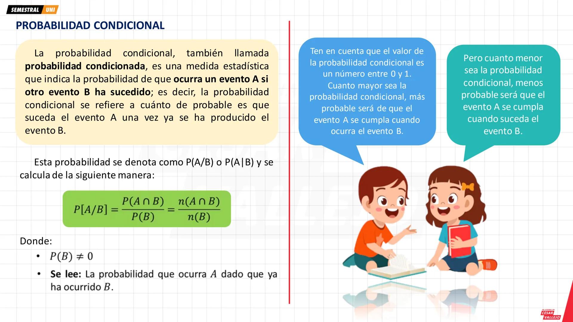 SEMESTRAL UNI
1. NOCIONES PREVIAS
Ten en cuenta...
En este tema la palabra experimento
se emplea para designar toda acción o
hecho que propo