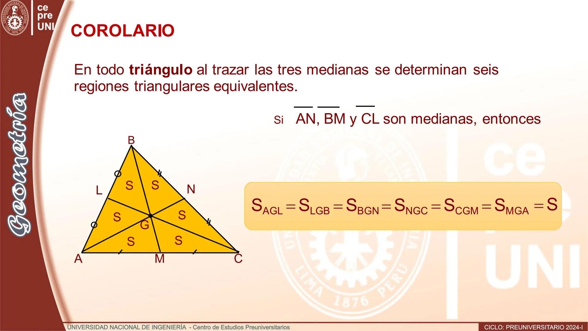 Geometría
REGIÓN POLIGONAL
Definición.- Se denomina región poligonal a la unión de un polígono y su
interior.
Región poligonal convexa
R