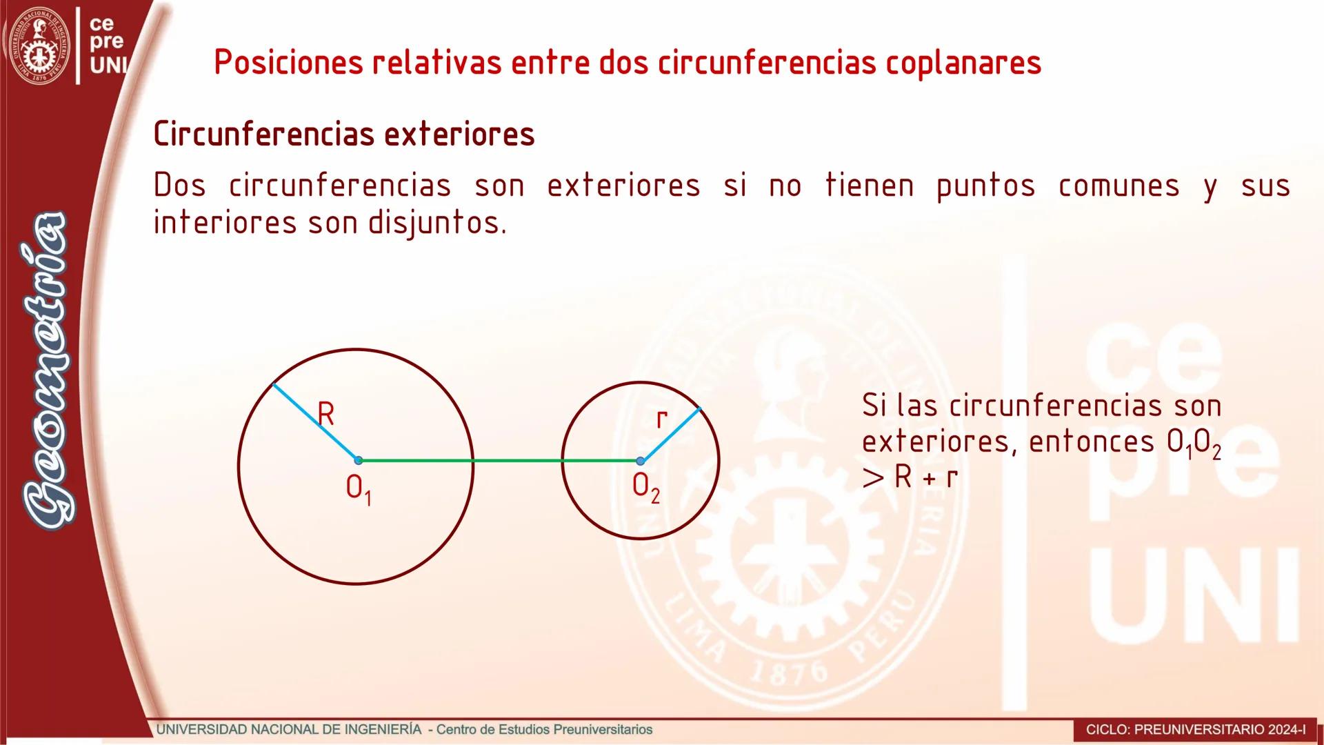 # Definición
Circunferencia
Una circunferencia es el conjunto de todos los puntos de un plano que
equidistan de otro punto fijo de dicho p