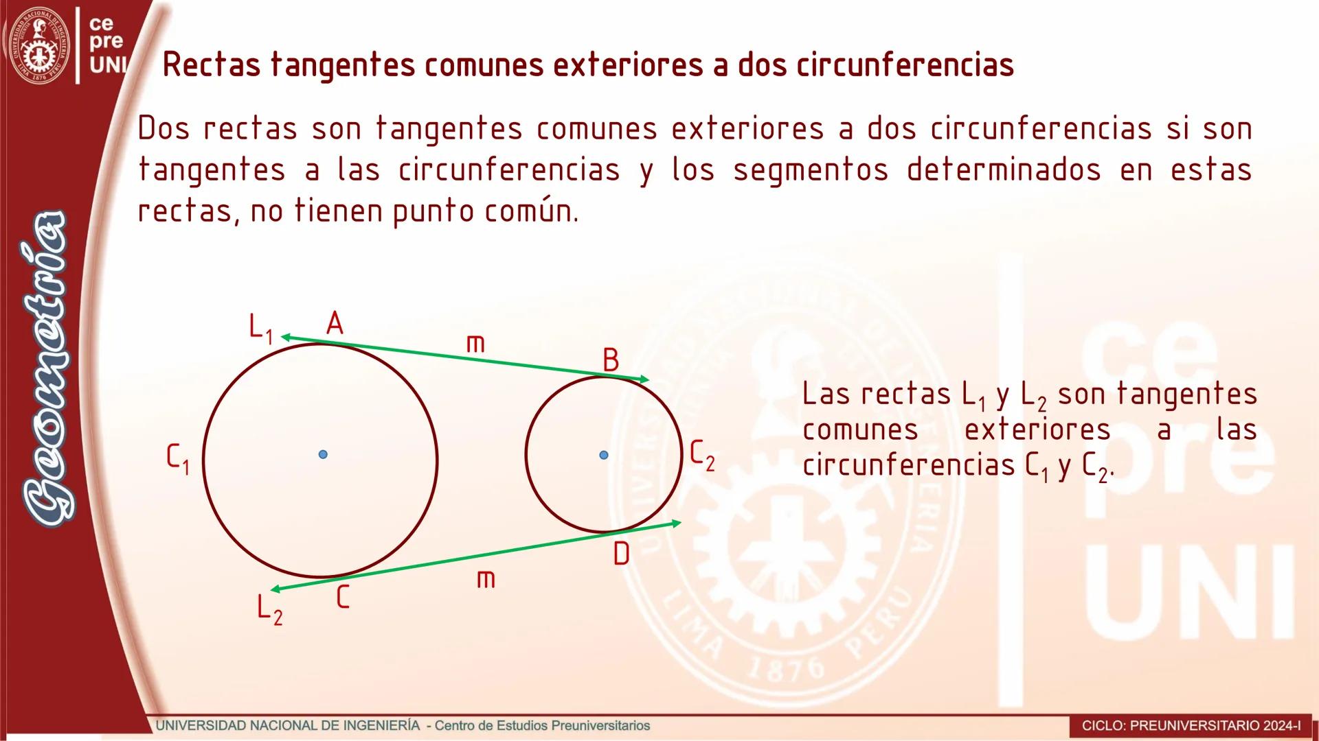 # Definición
Circunferencia
Una circunferencia es el conjunto de todos los puntos de un plano que
equidistan de otro punto fijo de dicho p