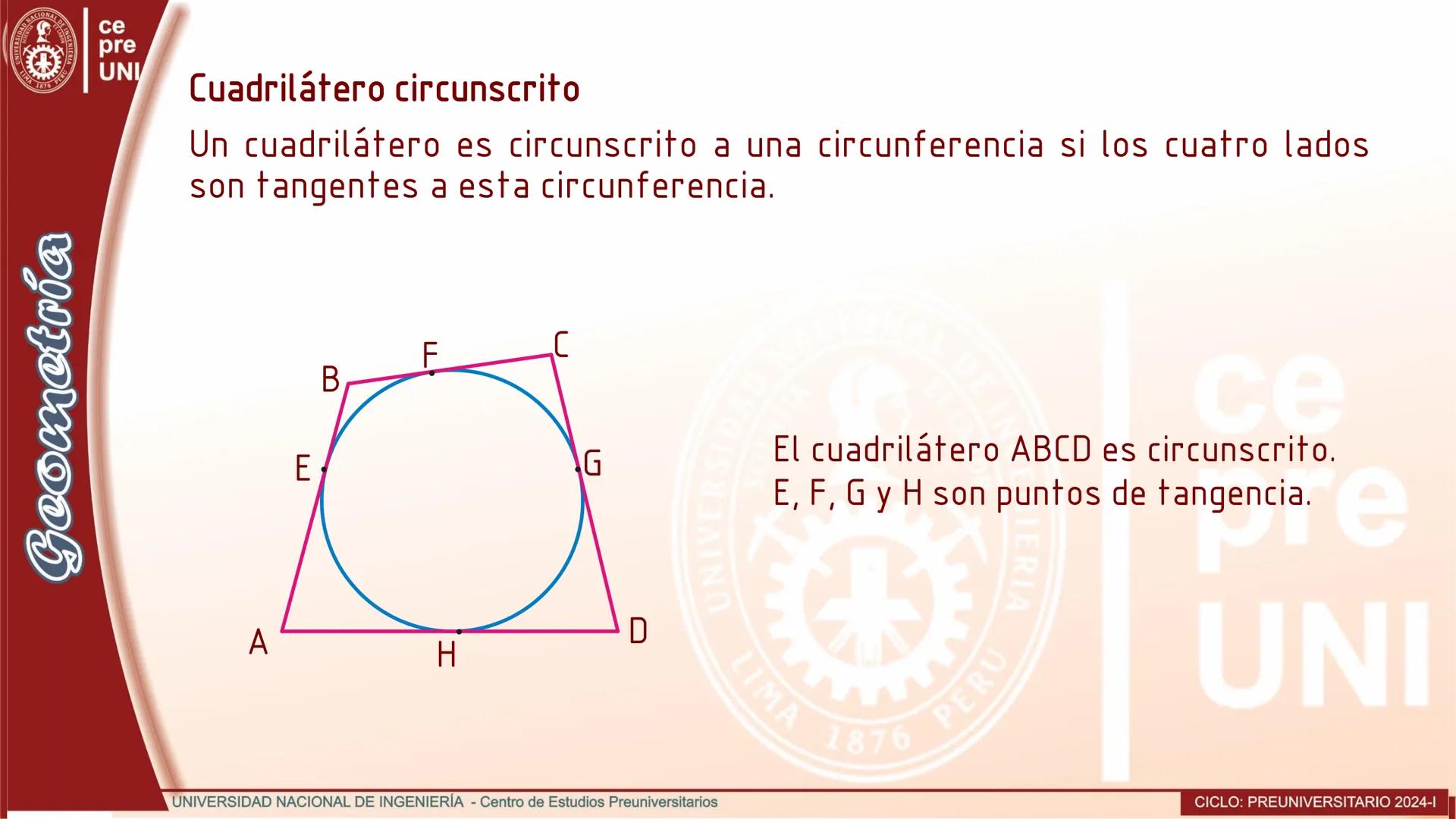 # Definición
Circunferencia
Una circunferencia es el conjunto de todos los puntos de un plano que
equidistan de otro punto fijo de dicho p