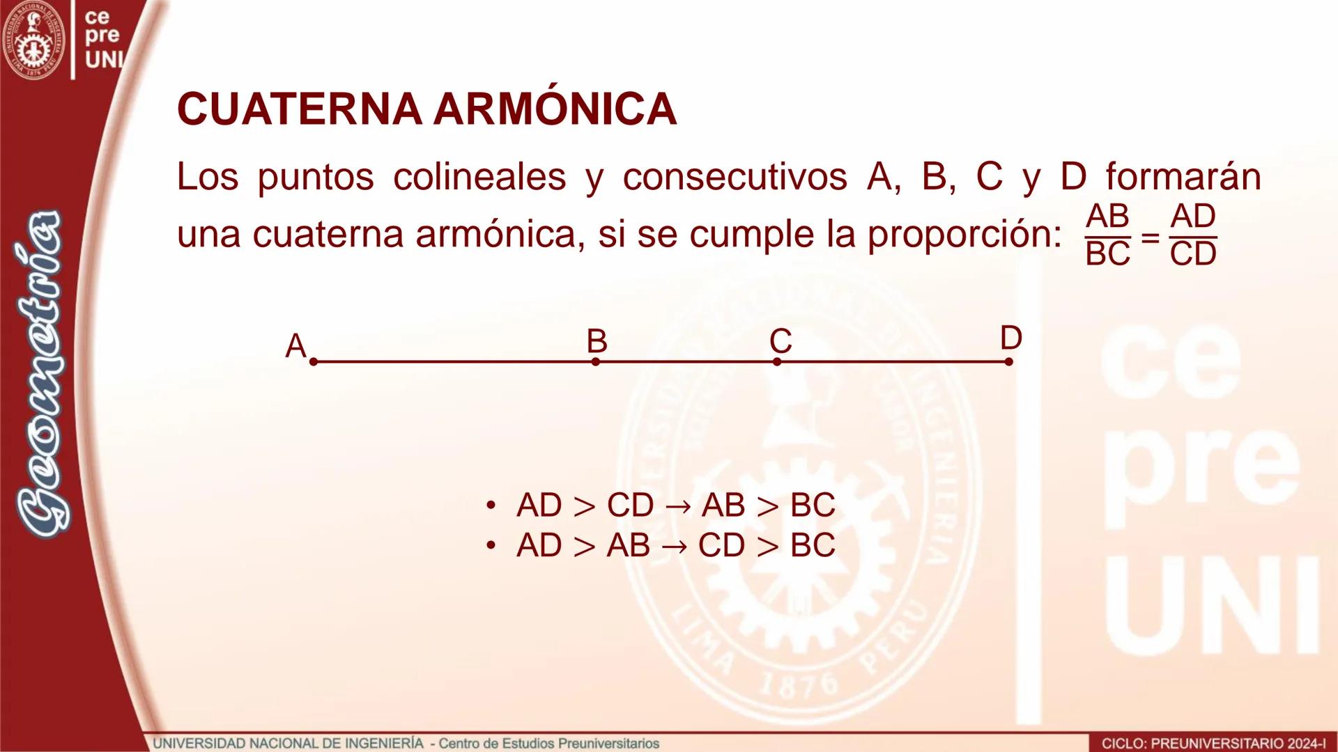 ## RECTAS EQUIPARALELAS
Las rectas paralelas $L_1$, $L_2$ y $L_3$ son equiparalelas, si intersecan
a otra recta L en los puntos A, B y C re