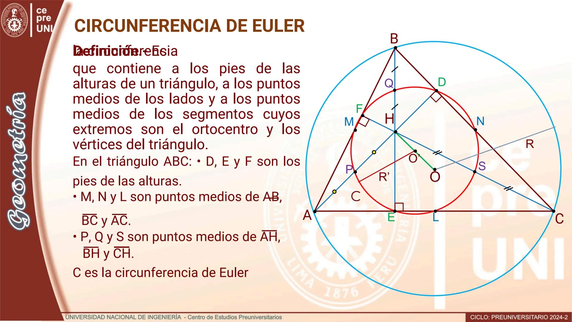 ## BARICENTRO
Definición.-Es el punto de intersección de las medianas de un
triángulo.
```
B
C
a
L
M
G
a
A
b
N
b
C
```
En el triángulo AB