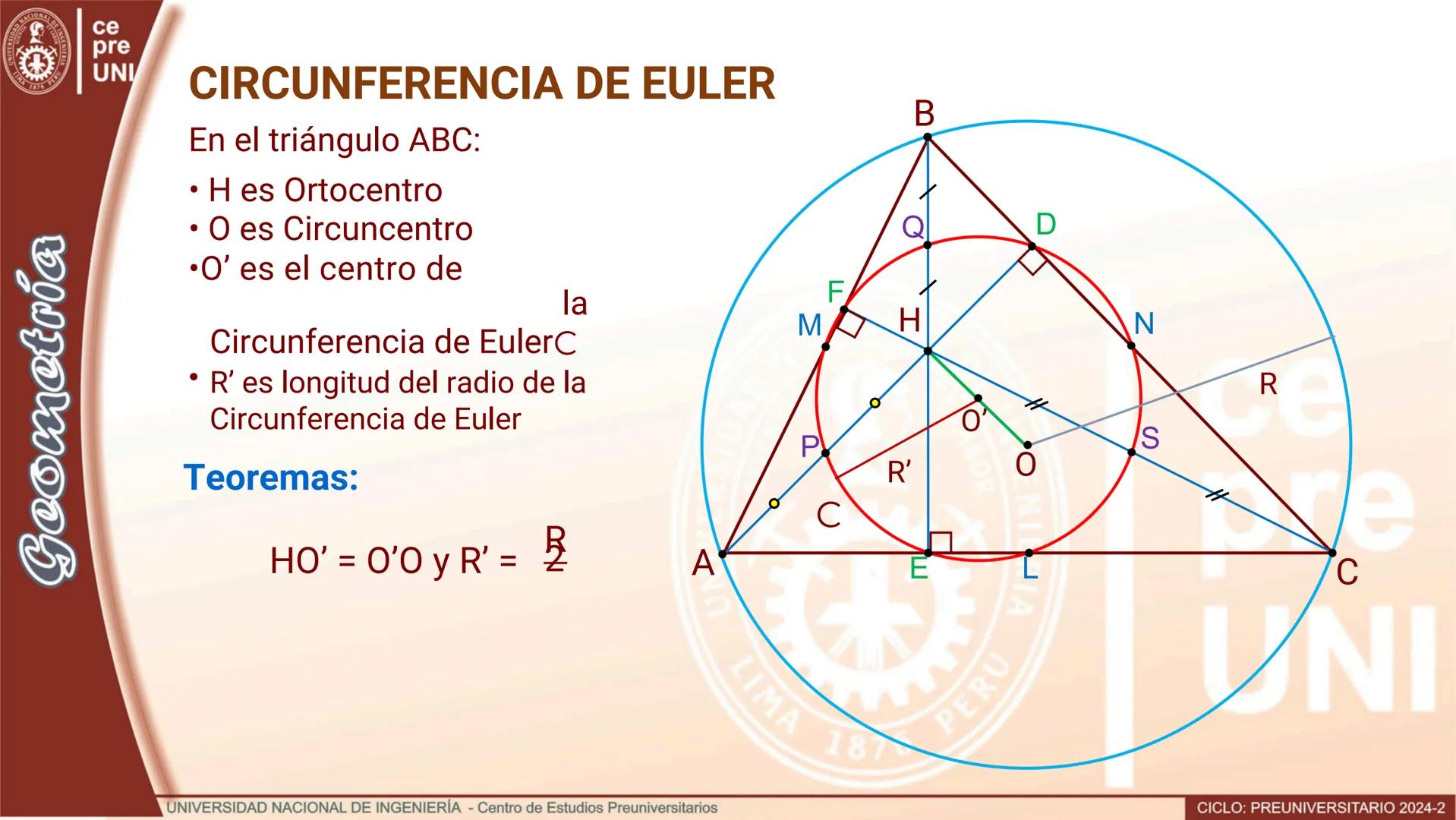 ## BARICENTRO
Definición.-Es el punto de intersección de las medianas de un
triángulo.
```
B
C
a
L
M
G
a
A
b
N
b
C
```
En el triángulo AB