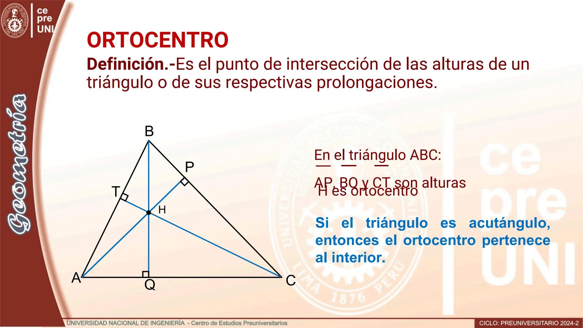 ## BARICENTRO
Definición.-Es el punto de intersección de las medianas de un
triángulo.
```
B
C
a
L
M
G
a
A
b
N
b
C
```
En el triángulo AB