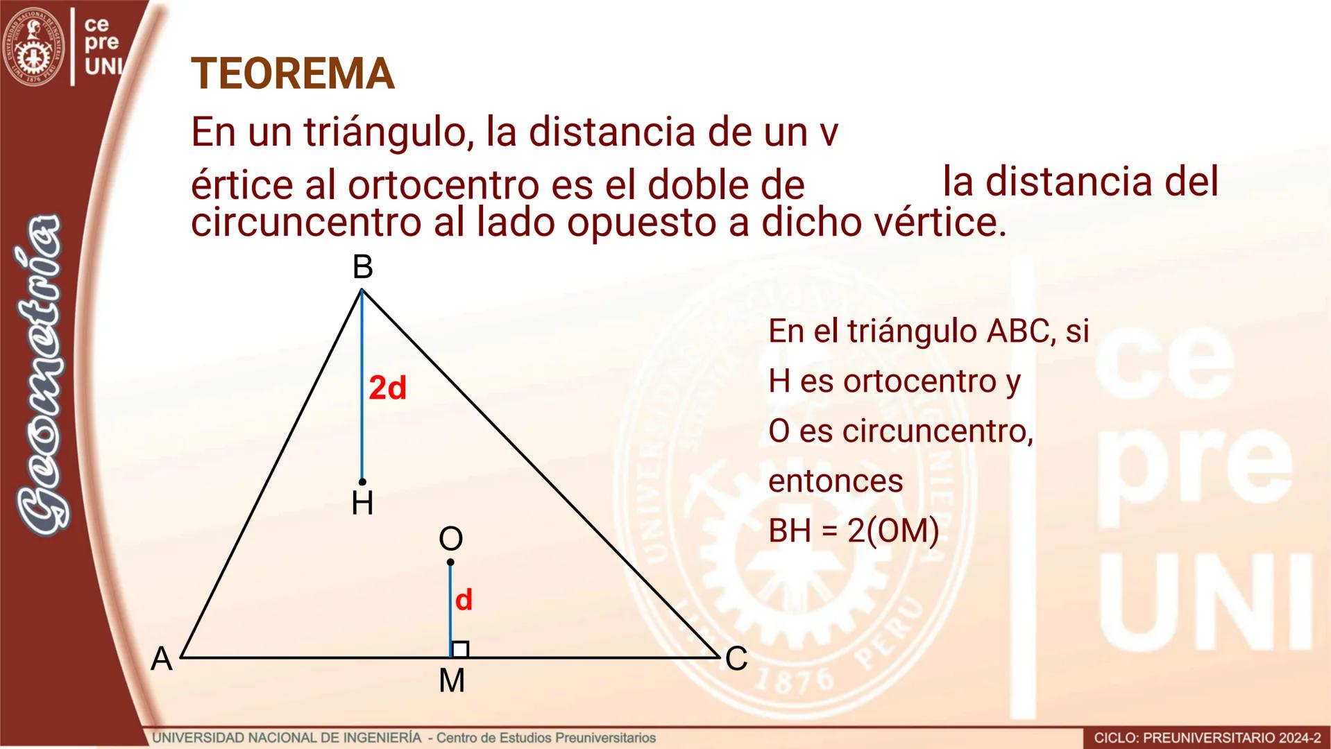 ## BARICENTRO
Definición.-Es el punto de intersección de las medianas de un
triángulo.
```
B
C
a
L
M
G
a
A
b
N
b
C
```
En el triángulo AB