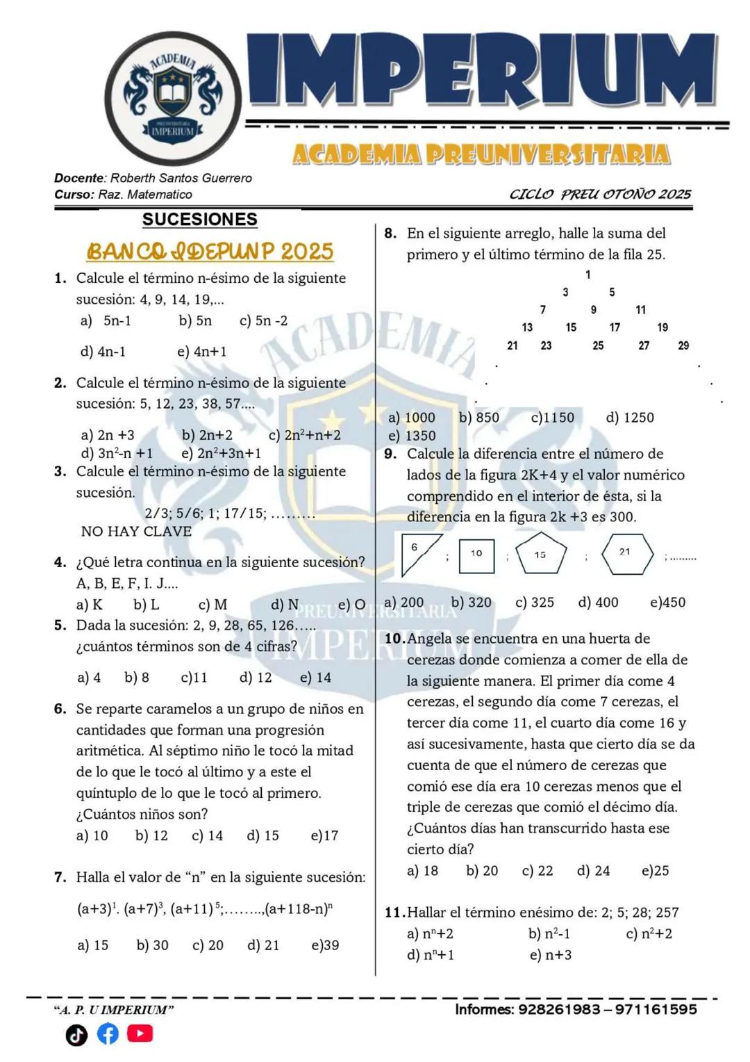 ACADEMIA
IMPERIUM
Docente: Carlos Guzmán
Curso: Biología
IMPERIUM
ACADEMIA PREUNIVERSITARIA
CICLO PREU OTOÑO 2025
Introducción a la Biología