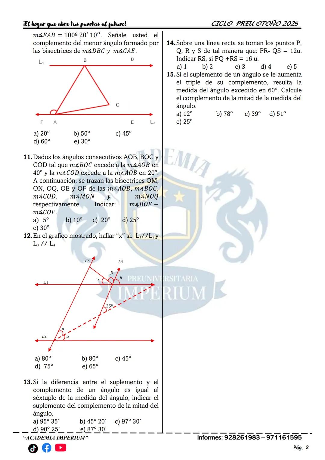 ACADEMIA
IMPERIUM
Docente: Carlos Guzmán
Curso: Biología
IMPERIUM
ACADEMIA PREUNIVERSITARIA
CICLO PREU OTOÑO 2025
Introducción a la Biología