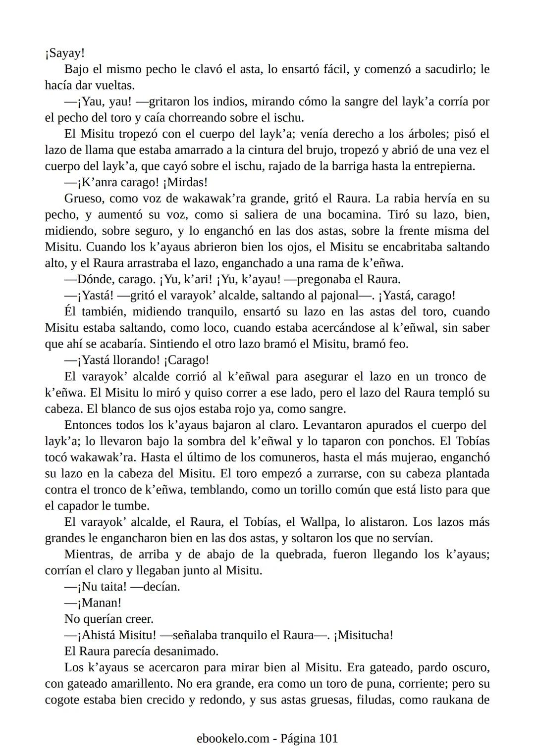 # YAYAR FIESTA
(fiesta de sangre)
José María Arguedas Ante la proximidad de la fiesta nacional del Perú, el 28 de julio, los vecinos
del p