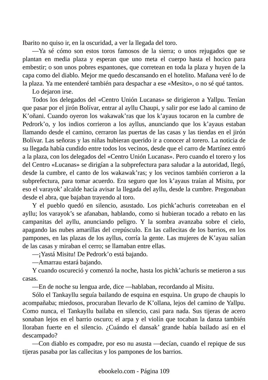 # YAYAR FIESTA
(fiesta de sangre)
José María Arguedas Ante la proximidad de la fiesta nacional del Perú, el 28 de julio, los vecinos
del p