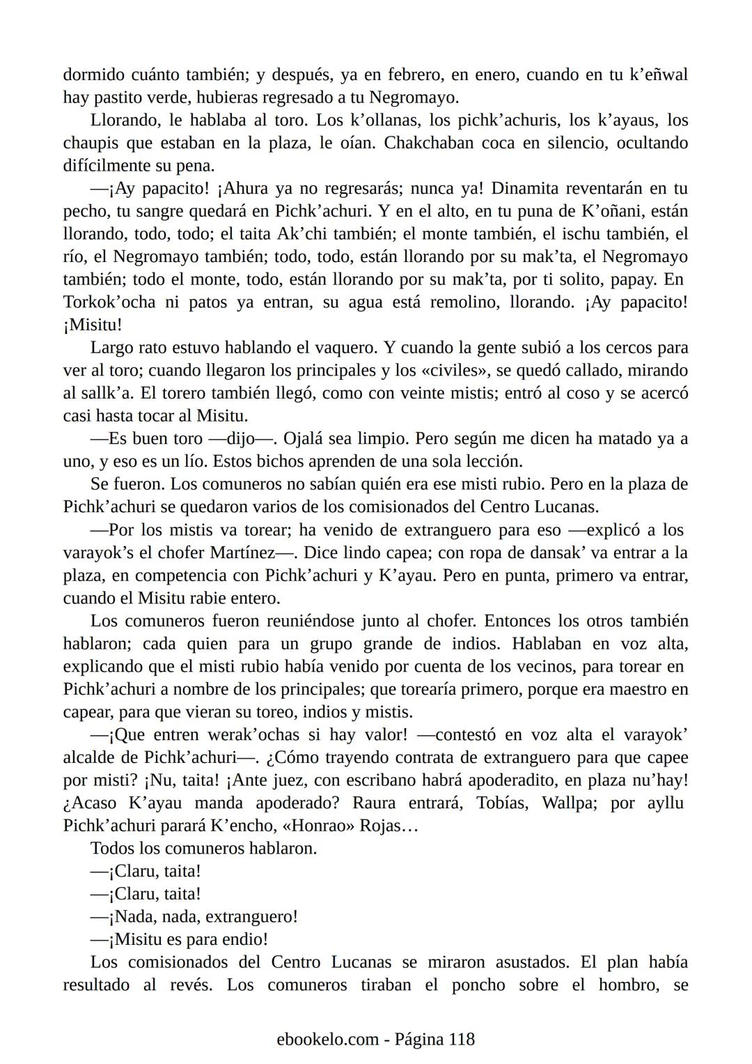 # YAYAR FIESTA
(fiesta de sangre)
José María Arguedas Ante la proximidad de la fiesta nacional del Perú, el 28 de julio, los vecinos
del p