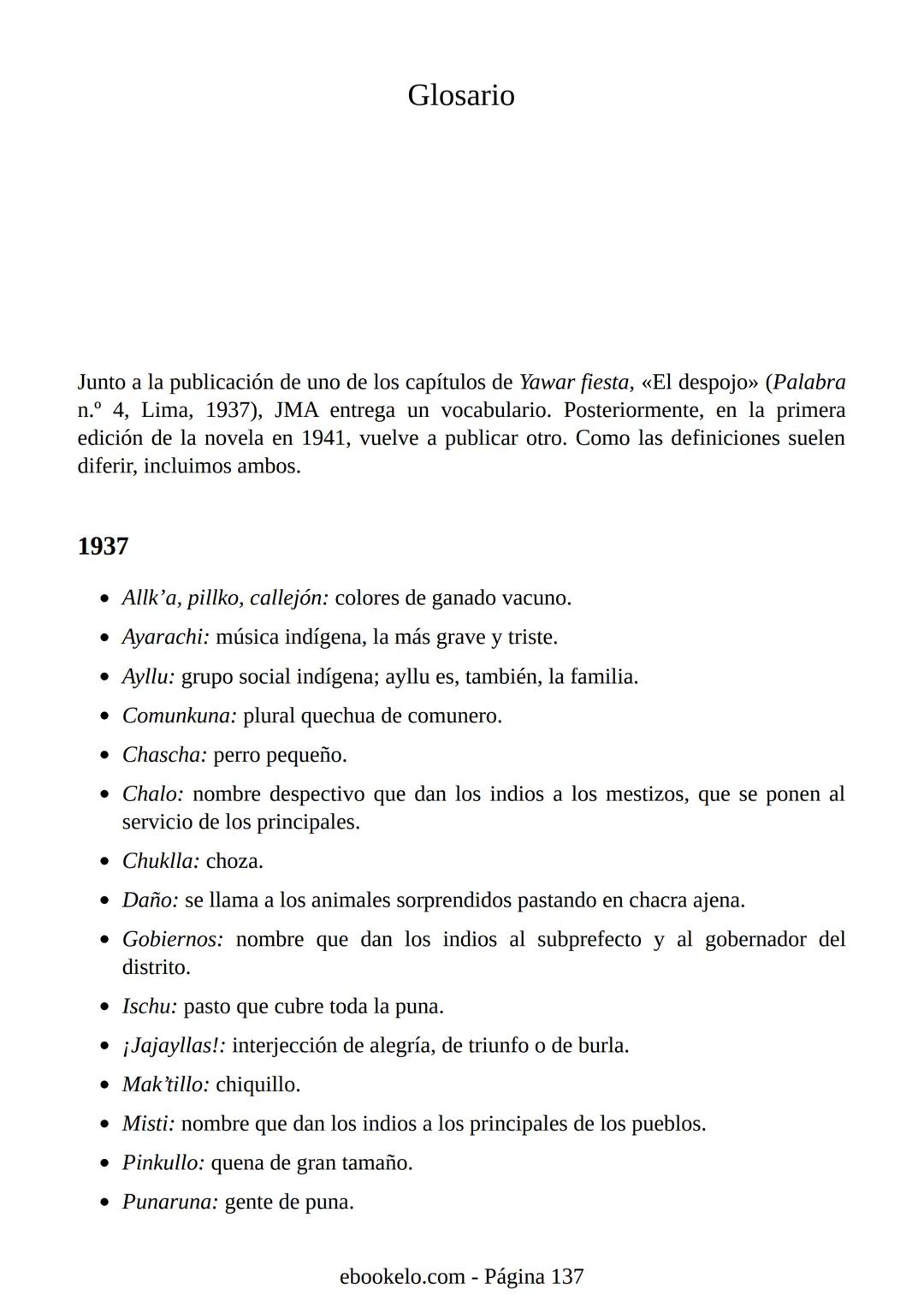 # YAYAR FIESTA
(fiesta de sangre)
José María Arguedas Ante la proximidad de la fiesta nacional del Perú, el 28 de julio, los vecinos
del p