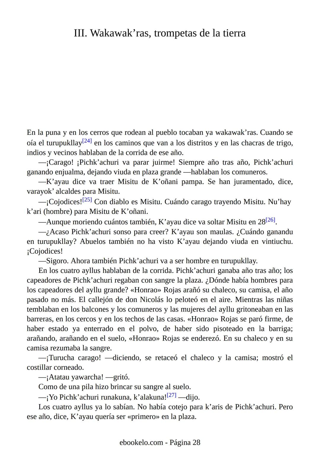 # YAYAR FIESTA
(fiesta de sangre)
José María Arguedas Ante la proximidad de la fiesta nacional del Perú, el 28 de julio, los vecinos
del p