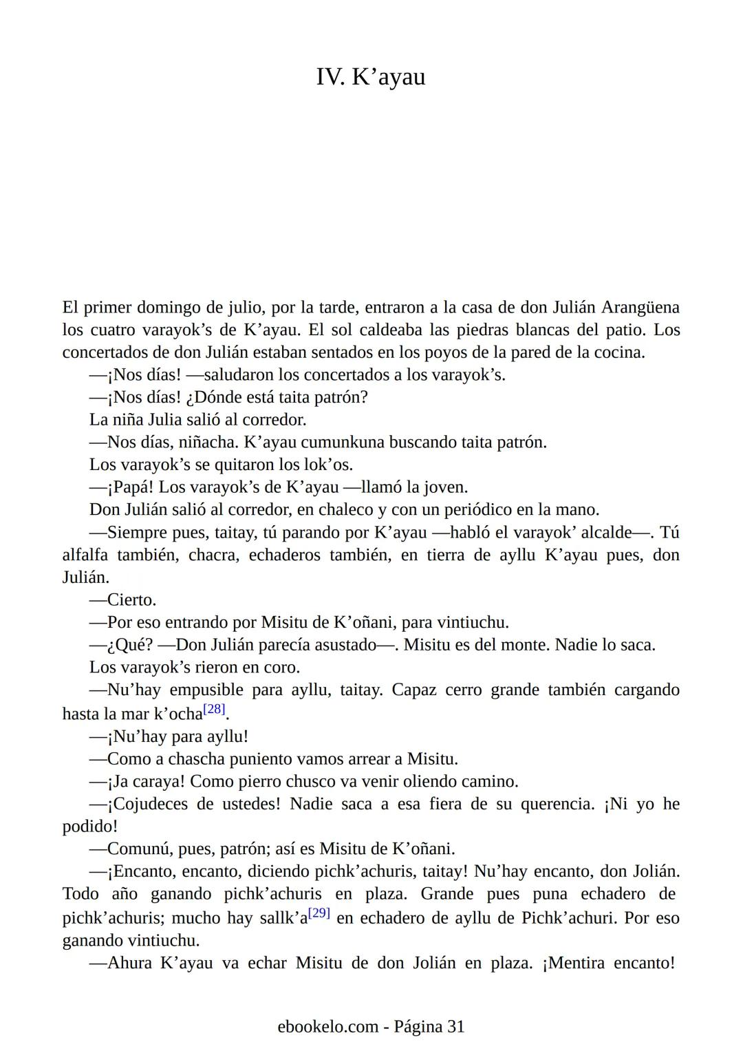 # YAYAR FIESTA
(fiesta de sangre)
José María Arguedas Ante la proximidad de la fiesta nacional del Perú, el 28 de julio, los vecinos
del p