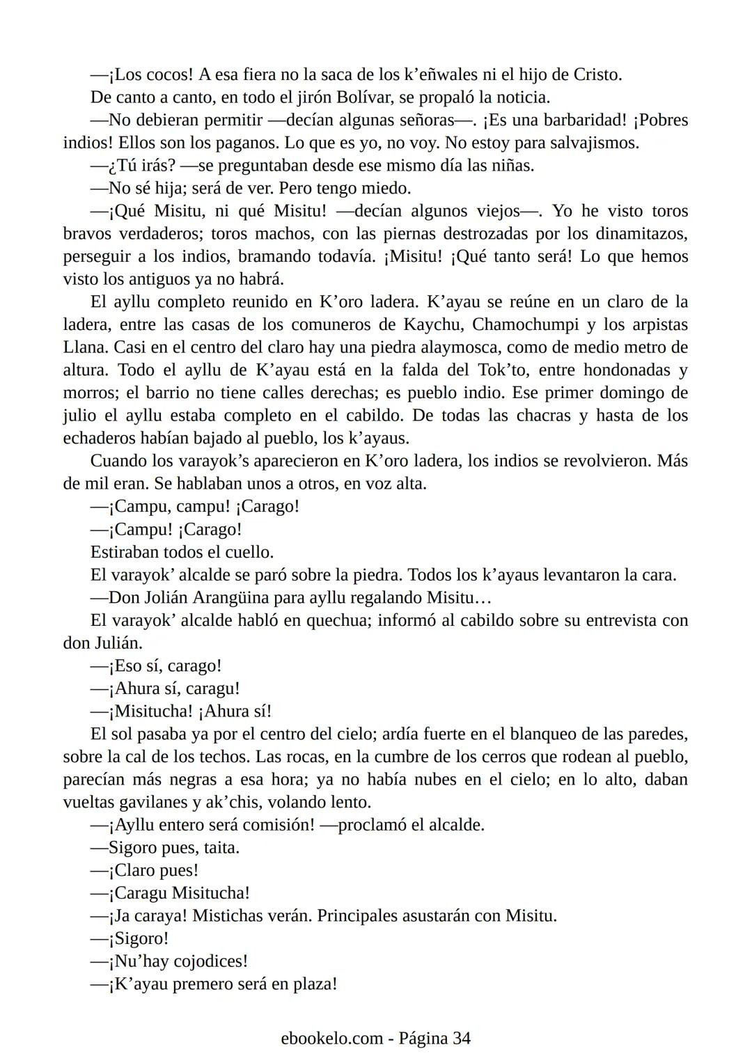 # YAYAR FIESTA
(fiesta de sangre)
José María Arguedas Ante la proximidad de la fiesta nacional del Perú, el 28 de julio, los vecinos
del p