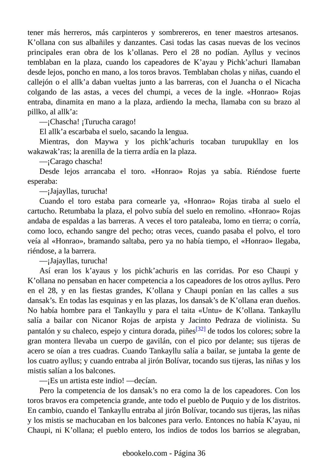 # YAYAR FIESTA
(fiesta de sangre)
José María Arguedas Ante la proximidad de la fiesta nacional del Perú, el 28 de julio, los vecinos
del p