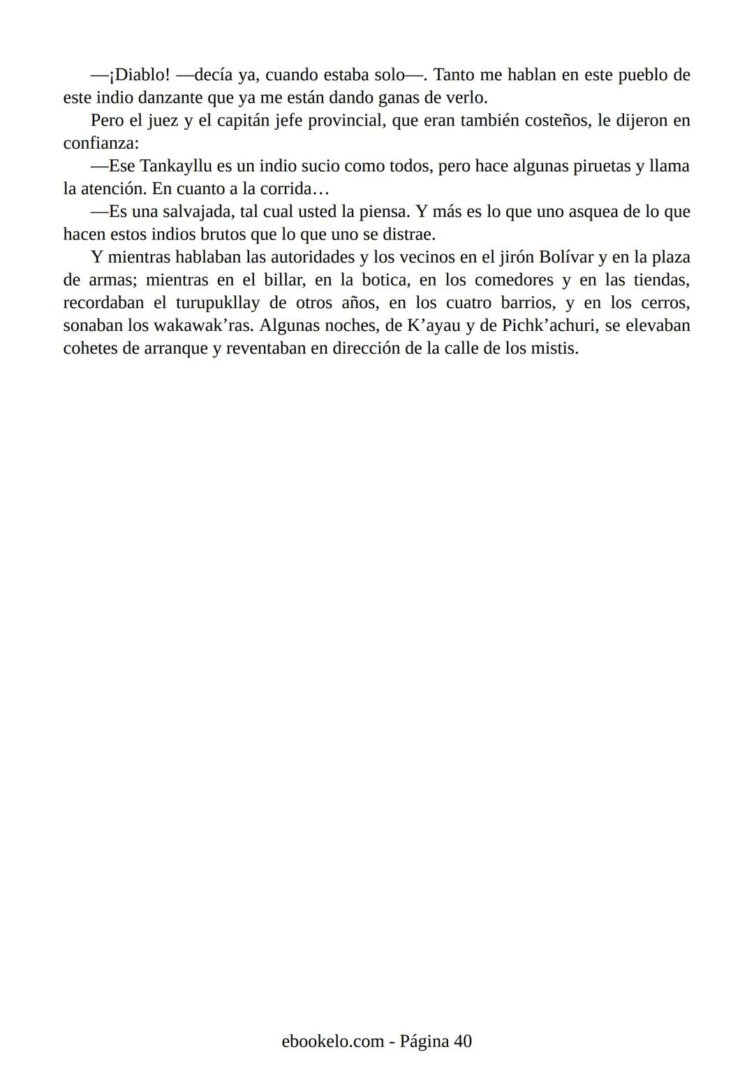# YAYAR FIESTA
(fiesta de sangre)
José María Arguedas Ante la proximidad de la fiesta nacional del Perú, el 28 de julio, los vecinos
del p
