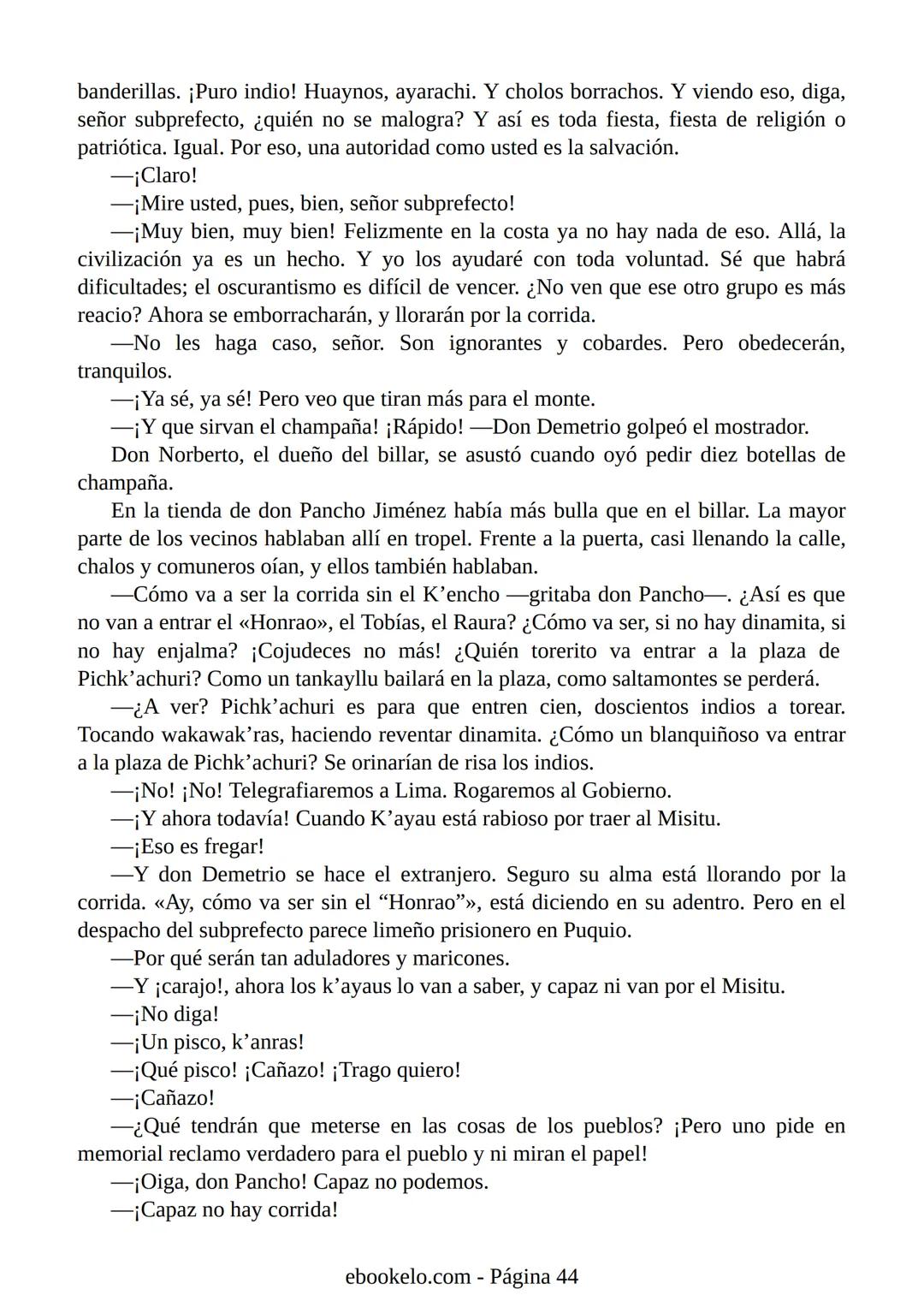 # YAYAR FIESTA
(fiesta de sangre)
José María Arguedas Ante la proximidad de la fiesta nacional del Perú, el 28 de julio, los vecinos
del p