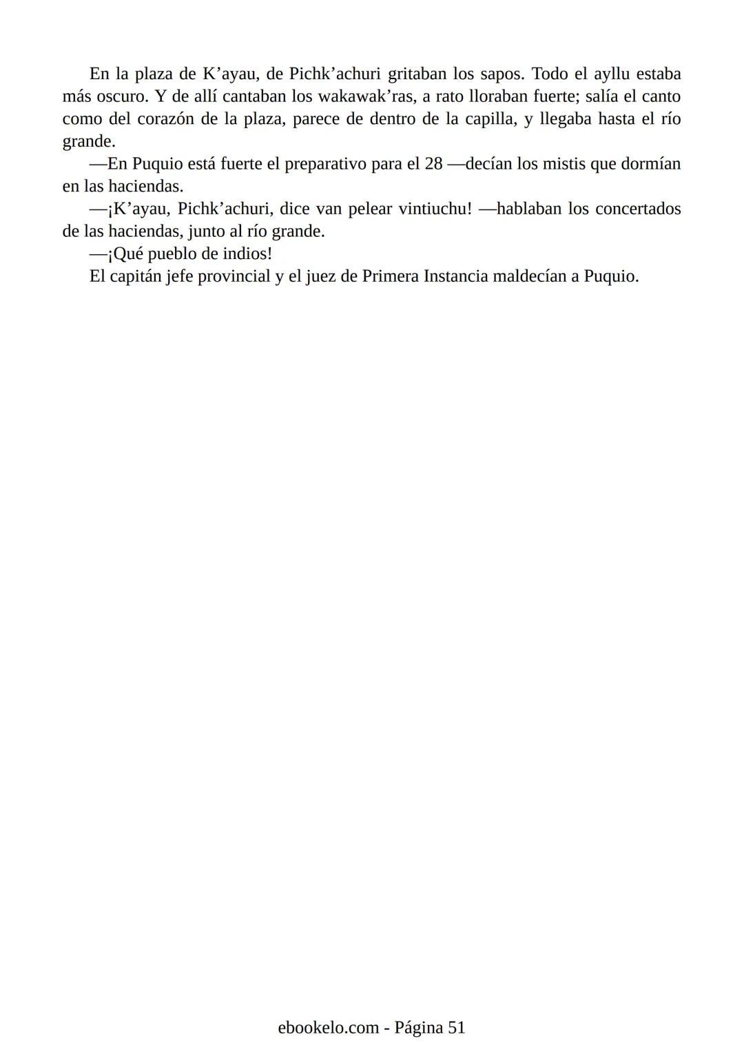 # YAYAR FIESTA
(fiesta de sangre)
José María Arguedas Ante la proximidad de la fiesta nacional del Perú, el 28 de julio, los vecinos
del p