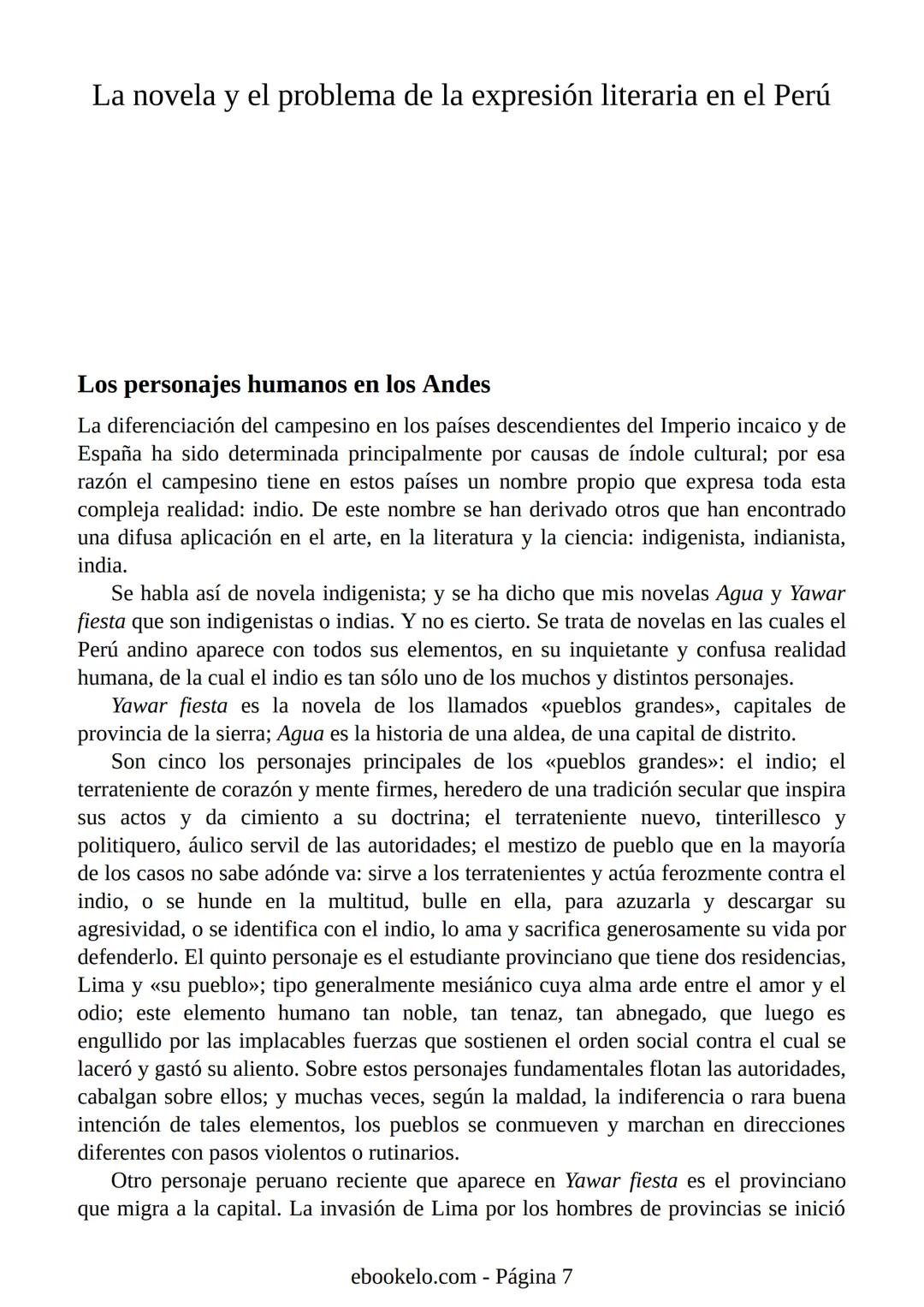 # YAYAR FIESTA
(fiesta de sangre)
José María Arguedas Ante la proximidad de la fiesta nacional del Perú, el 28 de julio, los vecinos
del p