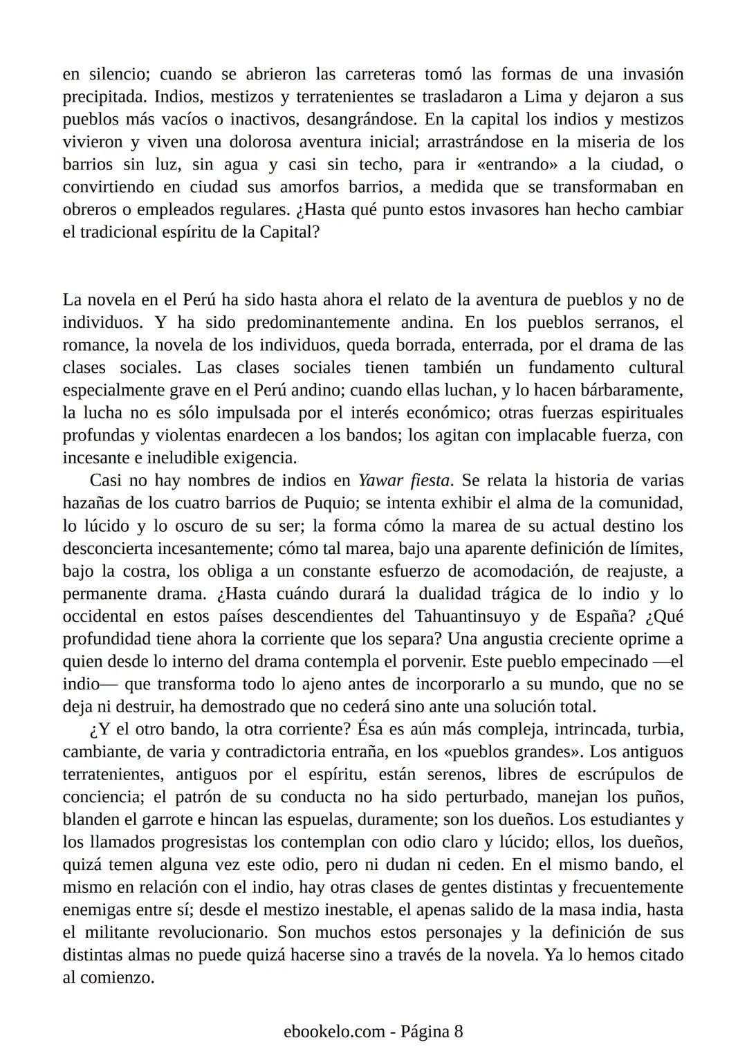 # YAYAR FIESTA
(fiesta de sangre)
José María Arguedas Ante la proximidad de la fiesta nacional del Perú, el 28 de julio, los vecinos
del p