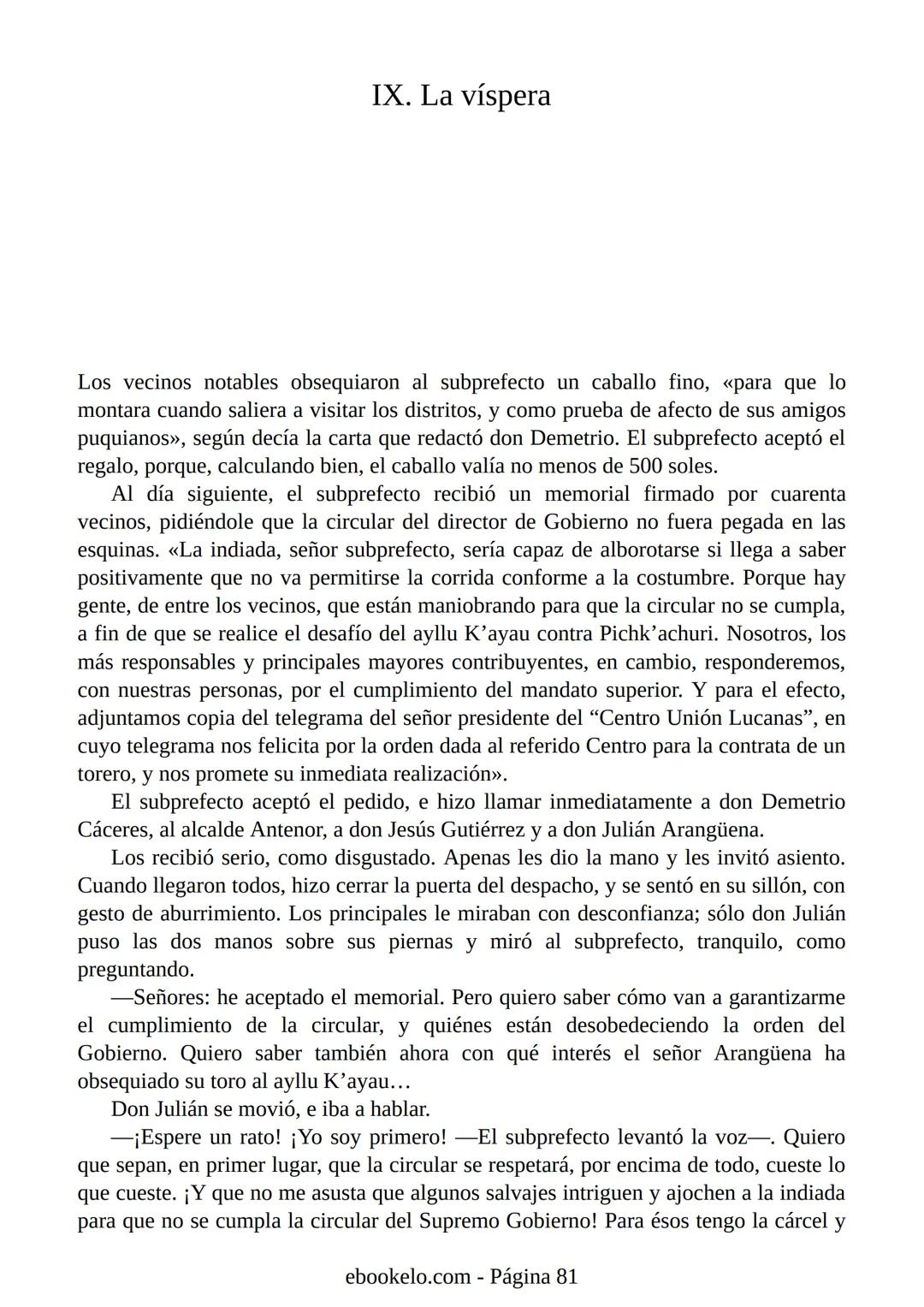 # YAYAR FIESTA
(fiesta de sangre)
José María Arguedas Ante la proximidad de la fiesta nacional del Perú, el 28 de julio, los vecinos
del p