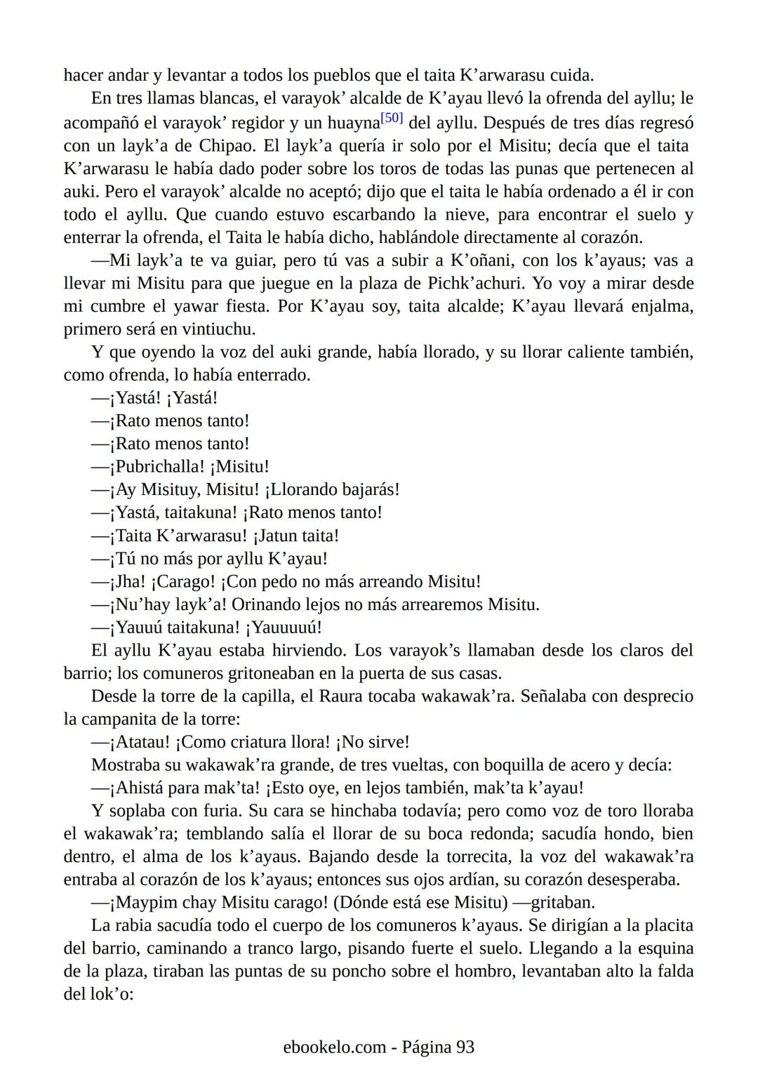 # YAYAR FIESTA
(fiesta de sangre)
José María Arguedas Ante la proximidad de la fiesta nacional del Perú, el 28 de julio, los vecinos
del p