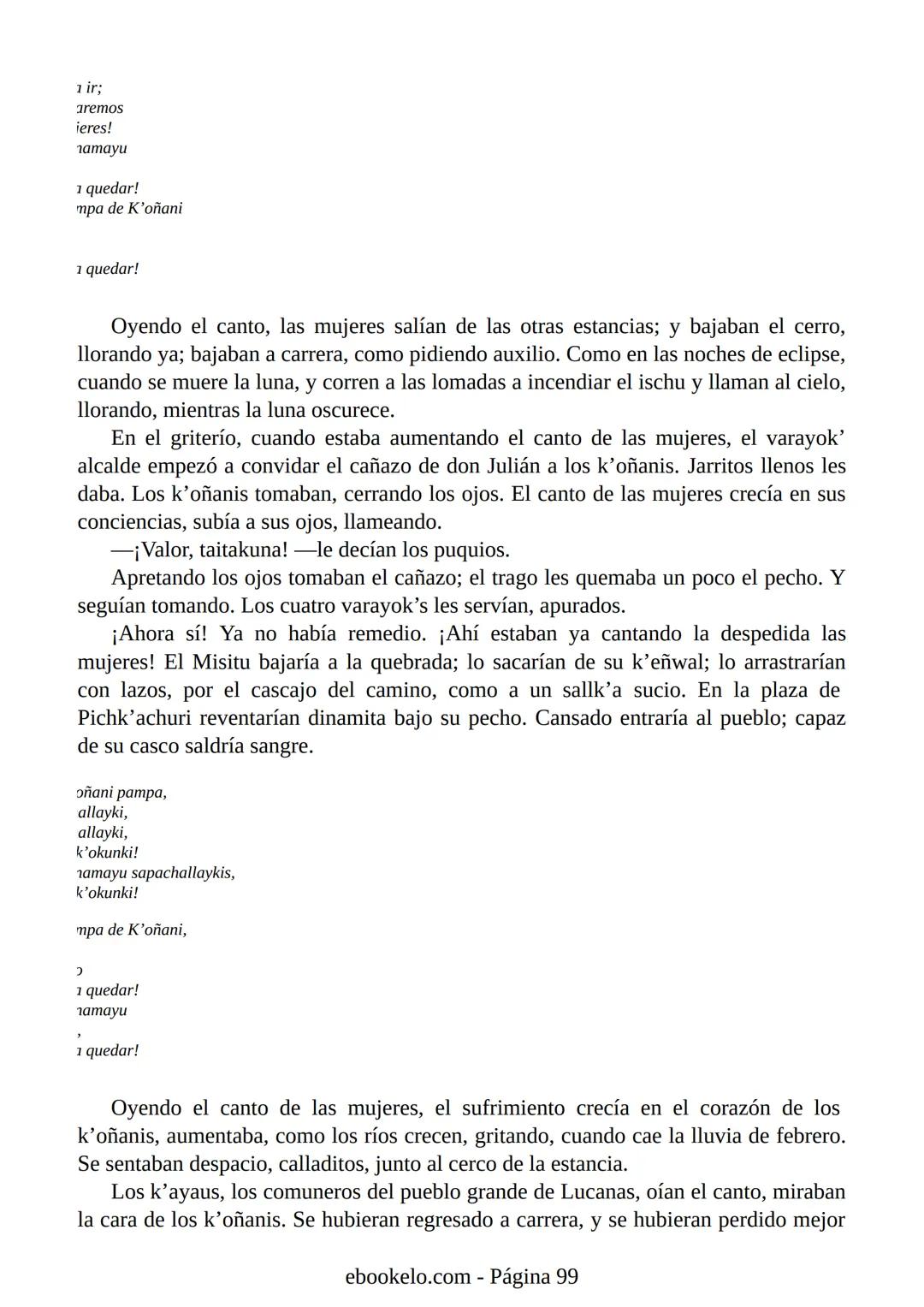 # YAYAR FIESTA
(fiesta de sangre)
José María Arguedas Ante la proximidad de la fiesta nacional del Perú, el 28 de julio, los vecinos
del p