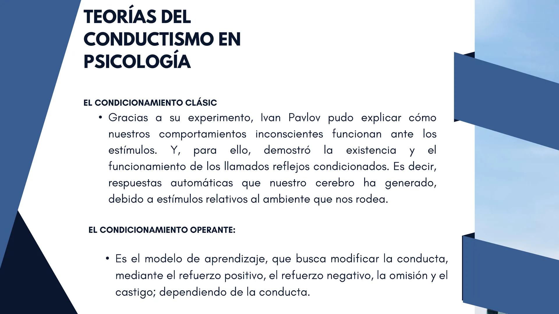 UNIVERSIDAD NACIONAL SAN LUIS
GONZAGA DE ICA
TEORIAS DEL
APRENDIZAJE:
CONDUCTISMO
MG. ANARELA GABRIEL GUEVARA # INTRODUCCIÓN
La psicología