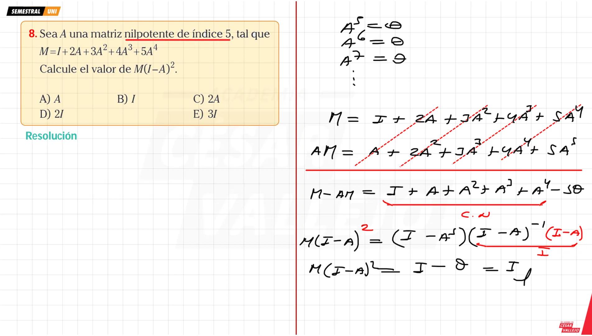 academiacesarvallejo.edu.pe
Física
F
ACADEMIA
CÉSAR
VALLEJO
ACADEMIA
CÉSAR
VALLEJO
CICLO
SEMESTRAL
UNI
ACADEMIA
CÉSAR
VALLEJO academiacesarv
