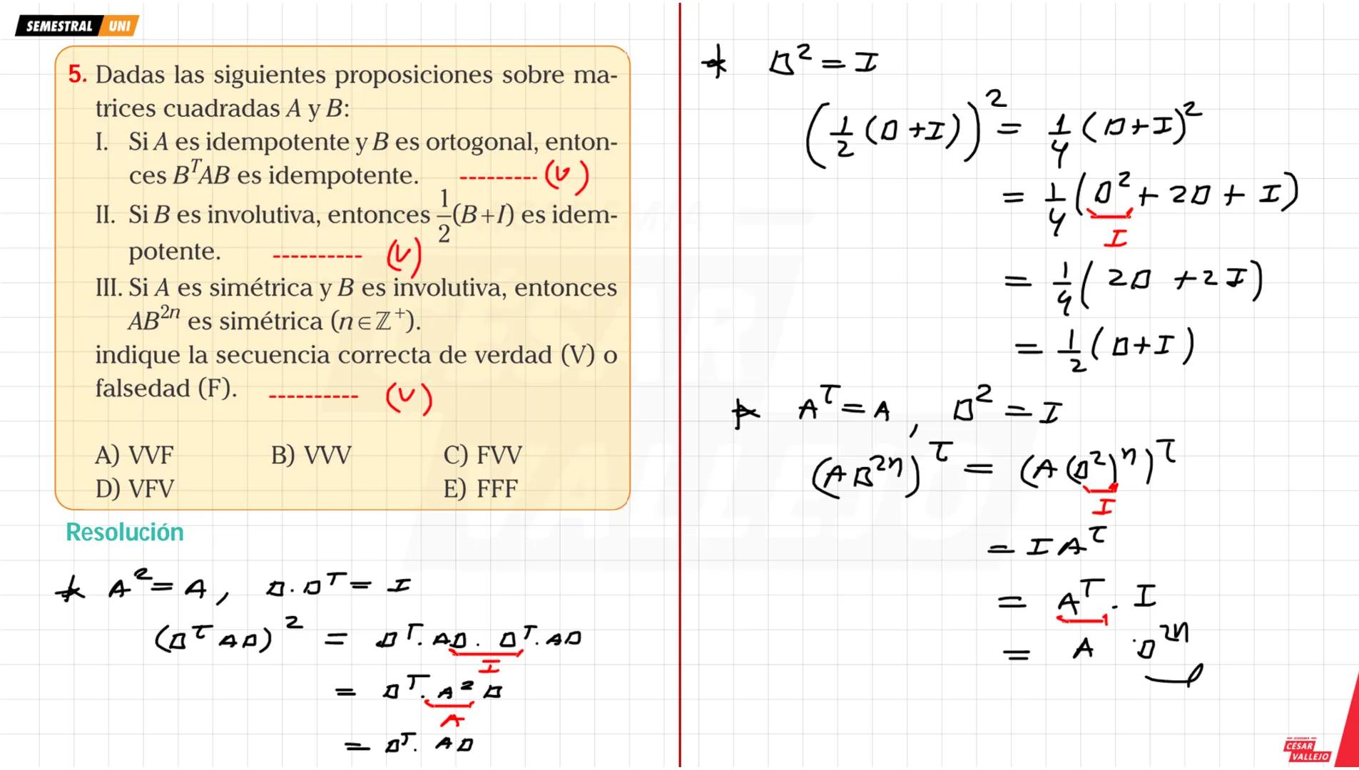 academiacesarvallejo.edu.pe
Física
F
ACADEMIA
CÉSAR
VALLEJO
ACADEMIA
CÉSAR
VALLEJO
CICLO
SEMESTRAL
UNI
ACADEMIA
CÉSAR
VALLEJO academiacesarv
